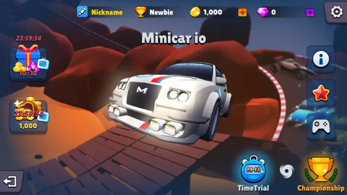 Minicar io android App screenshot 7